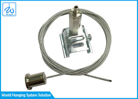 1.5 मिमी एडजस्टेबल ड्रॉप केबल वायर क्लैंप सस्पेंशन किट फिटिंग के साथ