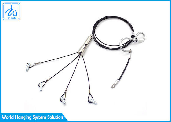 वास्तुशिल्प प्रकाश व्यवस्था के लिए स्टेनलेस स्टील तार रस्सी केबल निलंबन किट