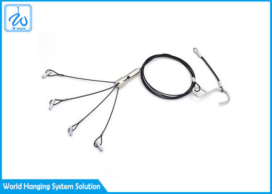वास्तुशिल्प प्रकाश व्यवस्था के लिए स्टेनलेस स्टील तार रस्सी केबल निलंबन किट