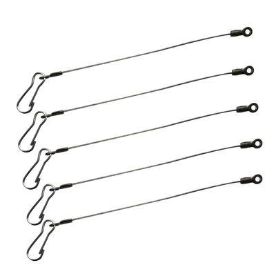 Customised  7x7 Wire Rope Sling Safety With Diecast Eye End And Carabiner