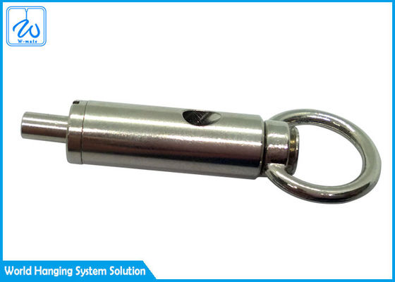 प्रेस बटन से समायोजन के लिए रिंग के साथ एसजीएस एयरक्राफ्ट केबल ग्रिपर