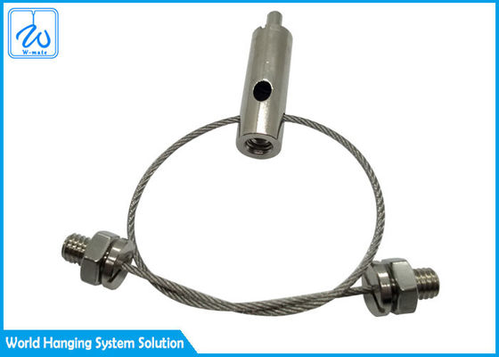 स्टील वायर रोप गैल्वेनाइज्ड सस्पेंशन किट वायर एलईडी लाइटिंग 7x7 या 7x19