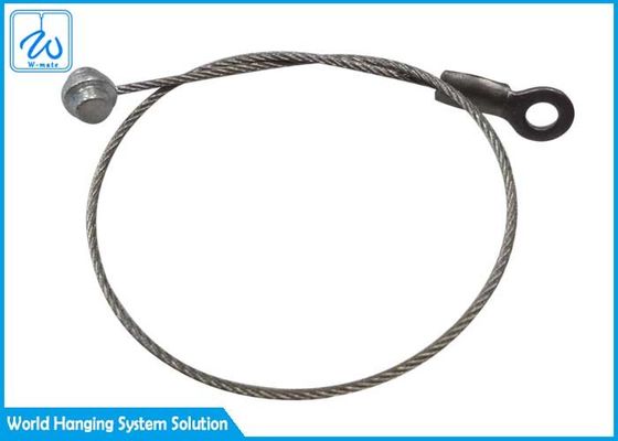 एचवीएसी डक्टिंग के लिए प्लास्टिक लेपित एसएस316 वायर रोप फिटिंग