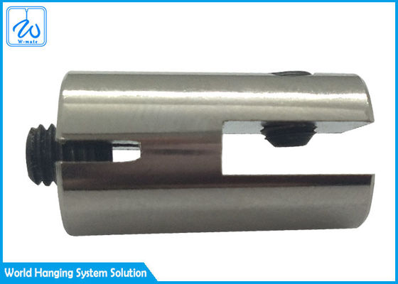 एक तरफा पीतल का कांच शेल्फ क्लैंप हैंगिंग एक्रिलिक केबल सस्पेंशन किट