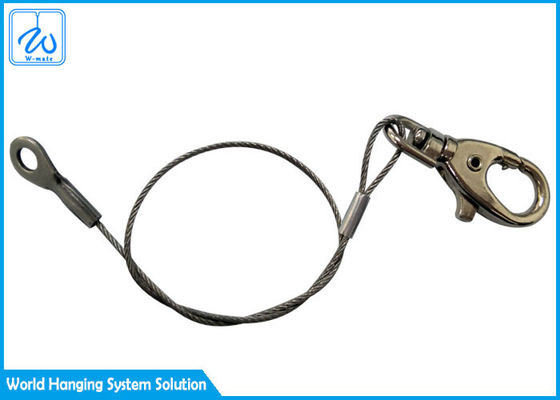 Industrial Secure Wire Rope Sling End Eye And Looping For Hanging System