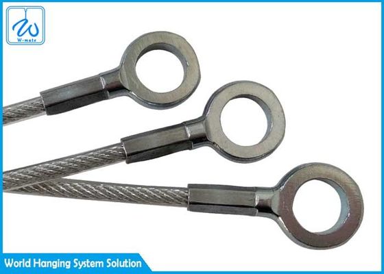 1.2 मिमी प्लास्टिक लेपित स्टेनलेस स्टील तार रस्सी स्लिंग 7x7