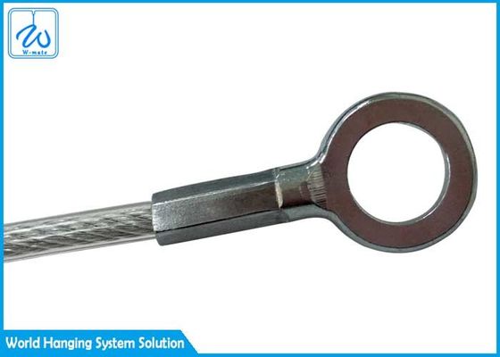 1.2 मिमी प्लास्टिक लेपित स्टेनलेस स्टील तार रस्सी स्लिंग 7x7