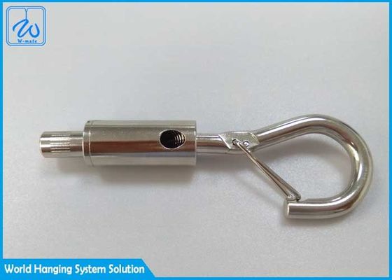 पीतल के तार केबल पकडने वाले हुक के साथ झुकाव किट प्रकाश निलंबन प्रणाली के लिए