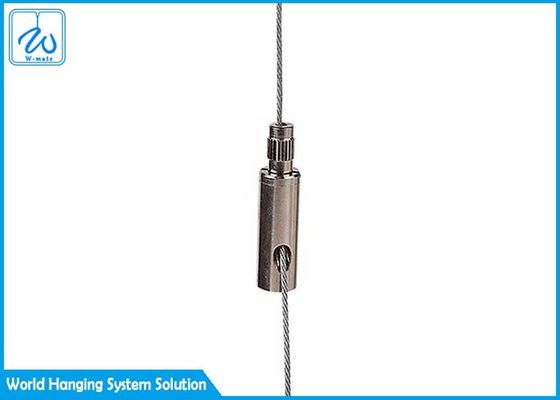 निलंबित प्रकाश व्यवस्था 7x19 थ्रेडेड तार केबल ग्रिपर