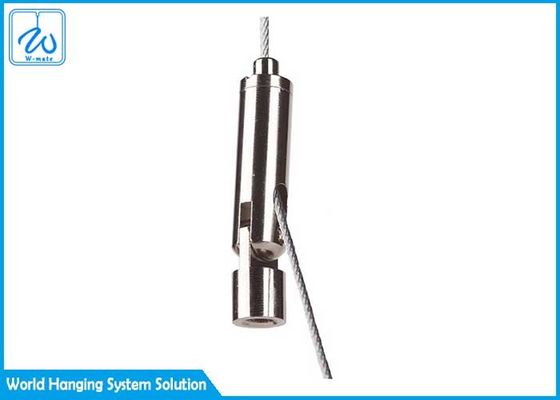 निकल प्लेटेड M6 इंटरनल स्विवेल वायर केबल ग्रिपर