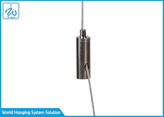 साइड एग्जिट निकेल प्लेटेड M6 आंतरिक तार केबल ग्रिपर