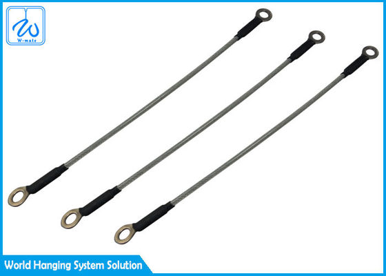 2 मिमी स्टेनलेस स्टील के तार रस्सी विधानसभा के साथ eyelets