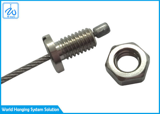 लाइट फिक्स्चर के लिए 1.2 मिमी केबल के साथ केबल सस्पेंशन सिस्टम