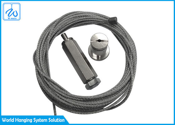प्रकाश स्थापना के लिए विमान गैल्वेनाइज्ड स्टील केबल सस्पेंशन किट