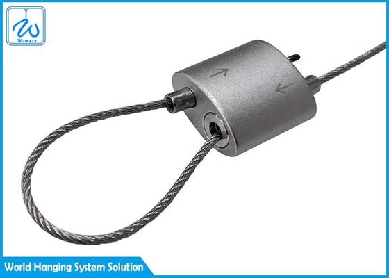 1.0 - 2.0 मिमी स्टील वायर के लिए लूप केबल हैंगर सेट को हटाना आसान