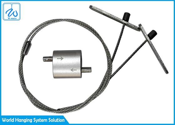 स्टील वायर रस्सी के लिए समायोज्य पीतल केबल लूप लॉक