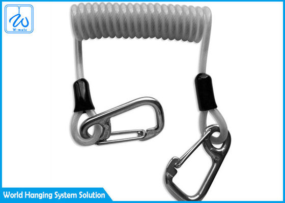 ऊंचाई के लिए सुरक्षित वसंत हुक के साथ वसंत उपकरण लयार्ड