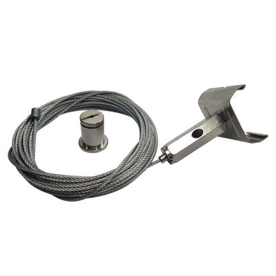 केबल सस्पेंशन असेंबली हैंगिंग स्टील वायर रोप स्टॉपर सीलिंग अटैचमेंट फॉर एलईडी पैनल लाइट