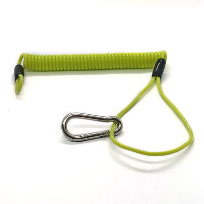 फ्लेक्सिबल सुरक्षा हेलमेट क्लिप के साथ हार्ड हैट लैंयार्ड