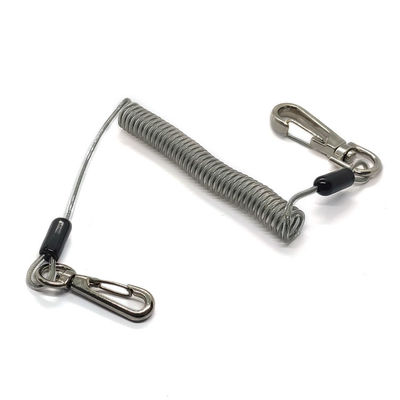 टूल सुरक्षा डोरी भारी शुल्क कुंडा कार्बाइनर टूल सुरक्षा टेदर