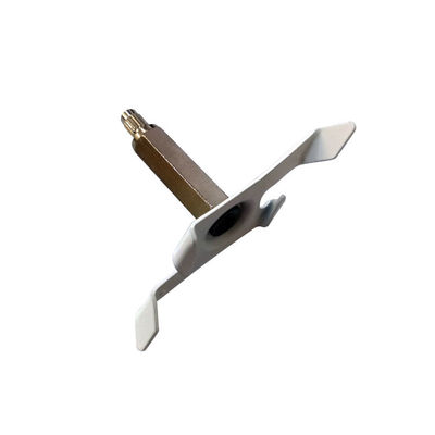 लाइट्स के लिए सस्पेंडेड सीलिंग क्लिप्स व्हाइट टी-बार क्लिप्स ट्रैक लाइटिंग