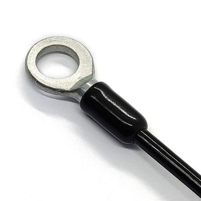 जस्ती रस्सी लेपित पीवीसी स्टेनलेस स्टील केबल स्लिंग उठाने के साथ आँख लूप अंत