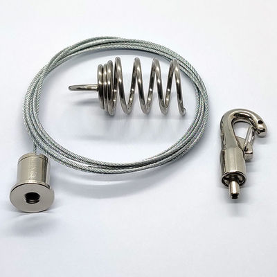 स्पाइरल एंकर सस्पेंशन सिस्टम हुक केबल ग्रिपर सीलिंग हैंगिंग किट