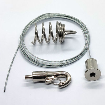 स्पाइरल एंकर सस्पेंशन सिस्टम हुक केबल ग्रिपर सीलिंग हैंगिंग किट