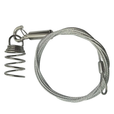 एडजस्टेबल वायर रोप सीलिंग अटैचमेंट किट स्प्रिंग एंकर हैंगिंग फॉर एकॉस्टिक