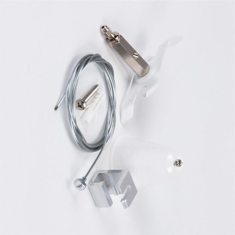 कस्टम डिजाइन एक्सटेंशन क्लैंप ग्रिपर वायर रस्सी ग्रिप के लिए रैखिक प्रकाश निलंबन किट