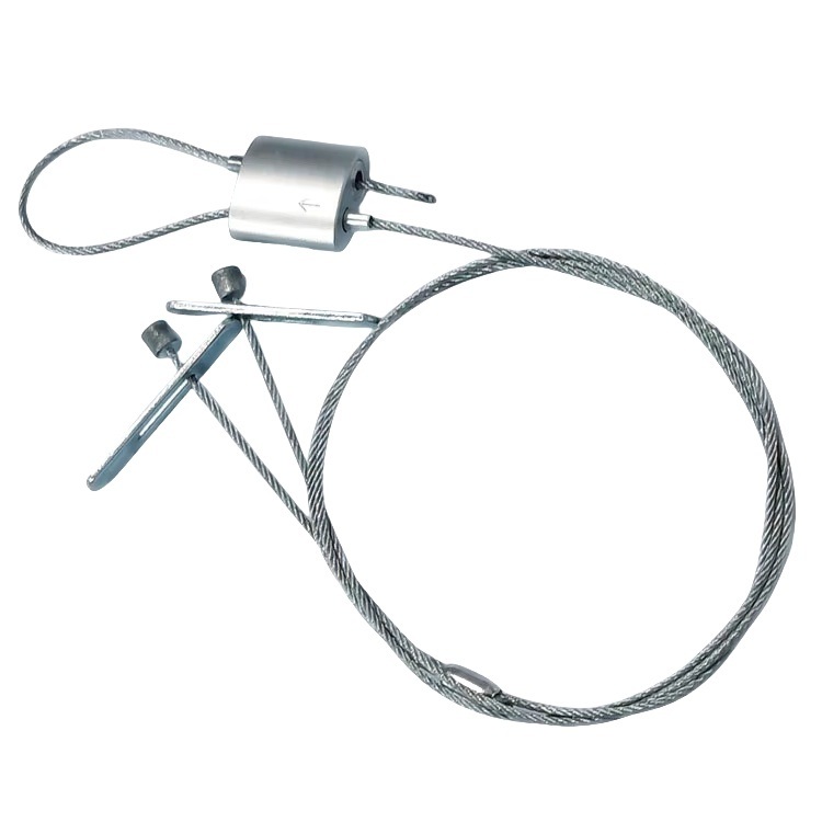 20*20MM 1.2-1.5MM केबल लूपिंग ग्रिपर 900N ब्रेक लोड के साथ लाइटिंग हैंगिंग सिस्टम के लिए