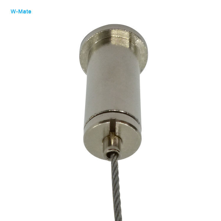 उच्च प्रदर्शन स्टील केबल क्लिप प्रकाश मंडप जस्ता झूठी निलंबन छत सहायक उपकरण