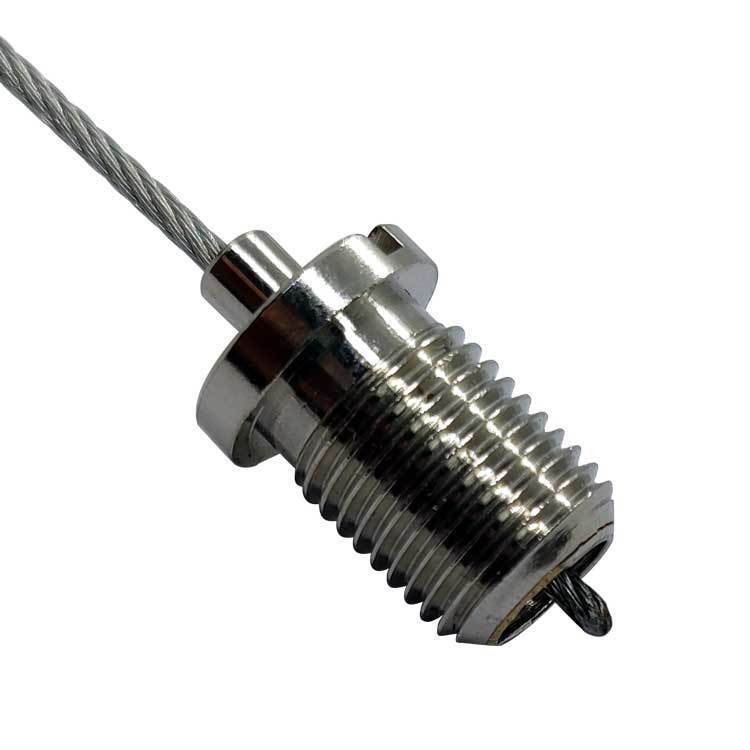 गुणवत्ता आश्वासन 18 मिमी फास्टन केबल क्लिप 90 डिग्री तार रस्सी ग्रिपर आउटडोर उपयोग के लिए