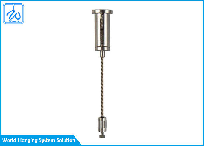 Stainless Steel Ceiling Light Suspension Kit 1.2mm OD For LED Panel Lights