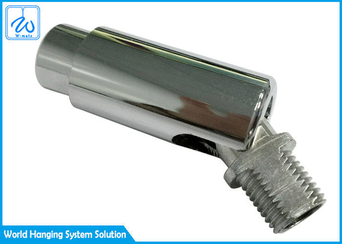 10 MM 360 डिग्री पीतल स्विवेल जॉइंट हार्डवेयर, स्पॉटलाइट लैंप के लिए पुरुष थ्रेड के साथ