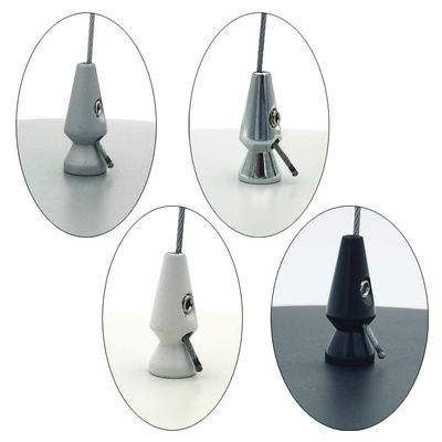 कस्टम स्टील वायर ग्रिपर के लिए छत रोशनी समायोज्य मशीनिंग केबल ग्रिपर