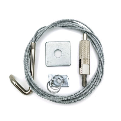 ग्रिपर के साथ लाइटिंग सस्पेंशन केबल किट