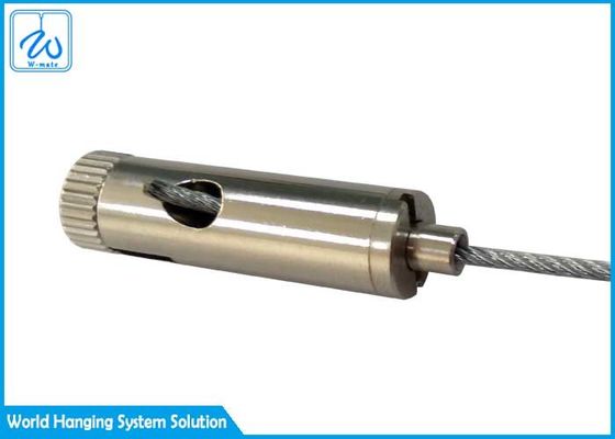 Aircraft Cable Suspension Hardware Brass Cable Grippers For Wire Rope Hanging System