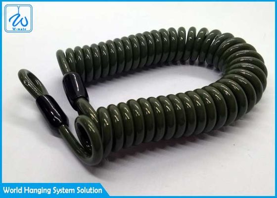 स्टेनलेस स्टील टूल लैनयार्ड केबल टेदर सुरक्षा तार जारी करें