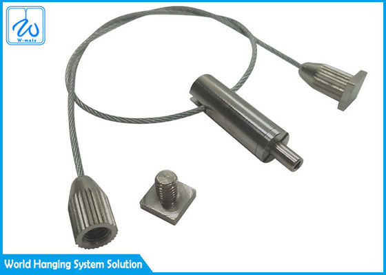 अनुकूलित ग्लोब लाइट सस्पेंशन किट जस्ती स्टील केबल गाइड वायर